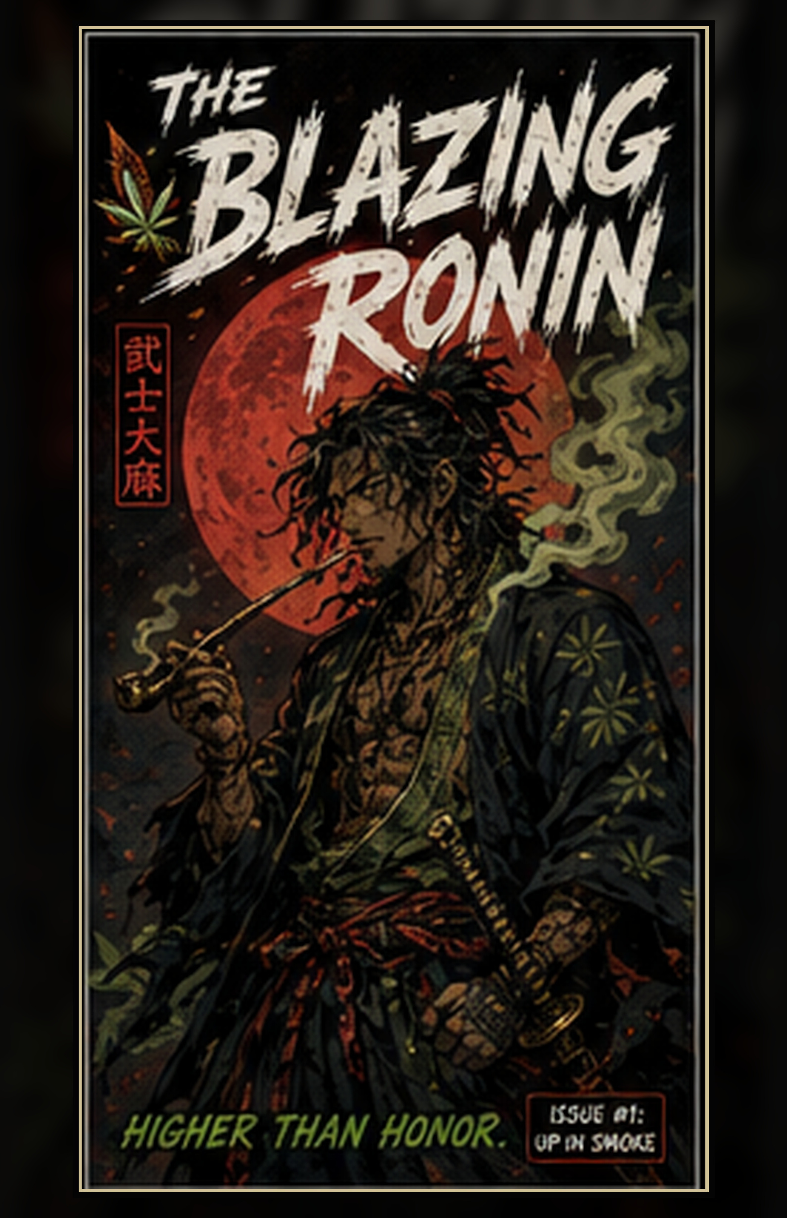 The Blazing Ronin issue one cover